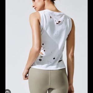 ALO Yoga Harley Distressed Muscle Tank